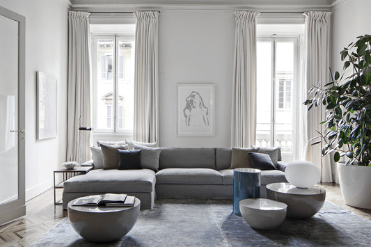 Bongo TB3 Coffee Table Platinum Steel Beige