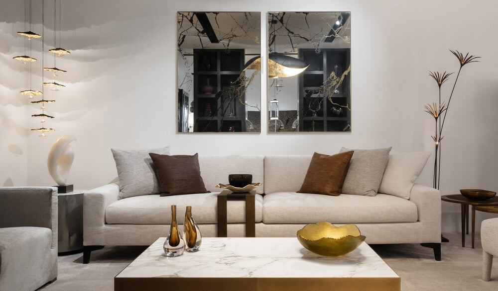 Sofa - Prince / 272 x 95 x 81H / Seat 46H / Beige / Fabric Monastir 01