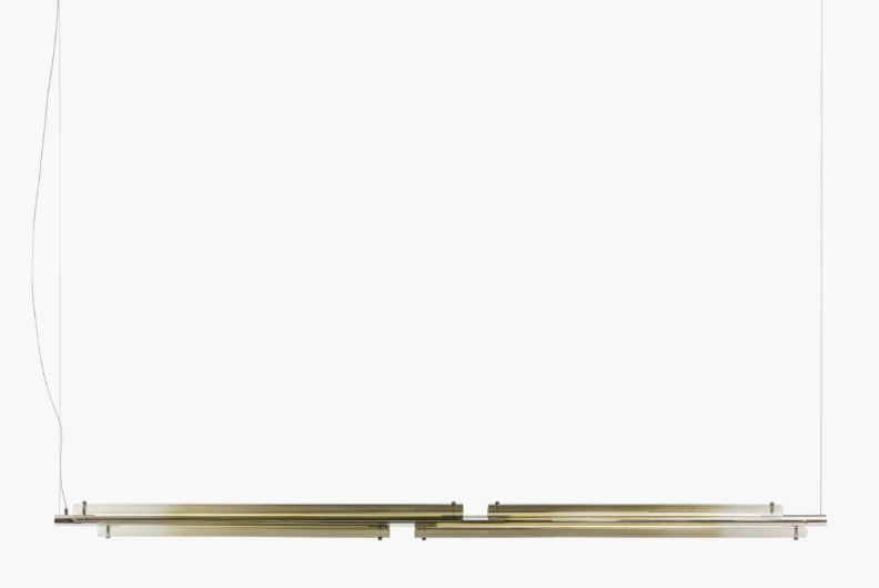 Tratto Horizontal BH Pendant Gold