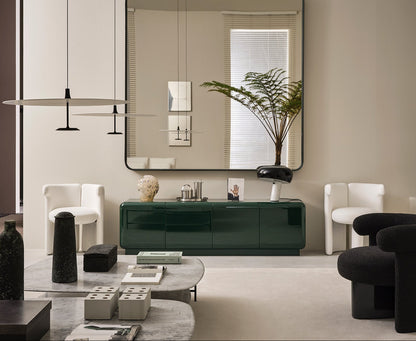 Birk 200 Mirror in Beige Leather