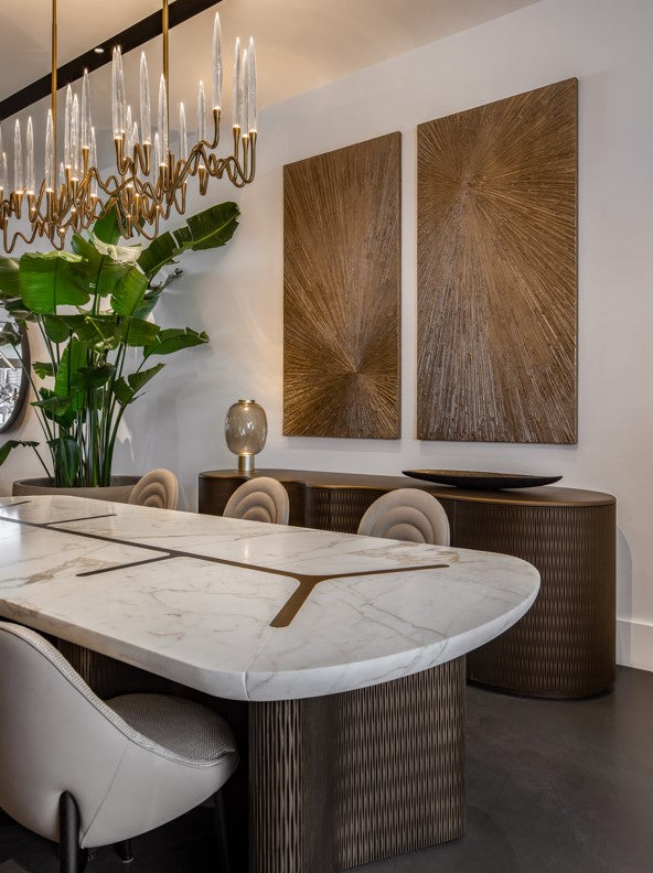 Art - Senta / 1 piece / 90 x 180H cm / Gold