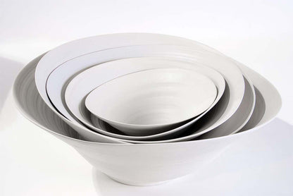 STYLING  ITEM - Campanella 3 / Linen  / 47 x 44.5 x 19.5H / Ceramic