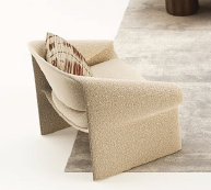 Grace Lounge Armchair Lisbona