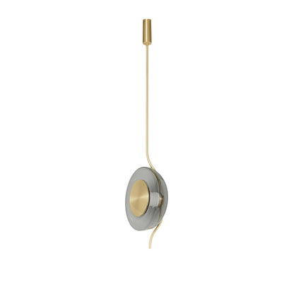Pendulum Pendant Satin Brass