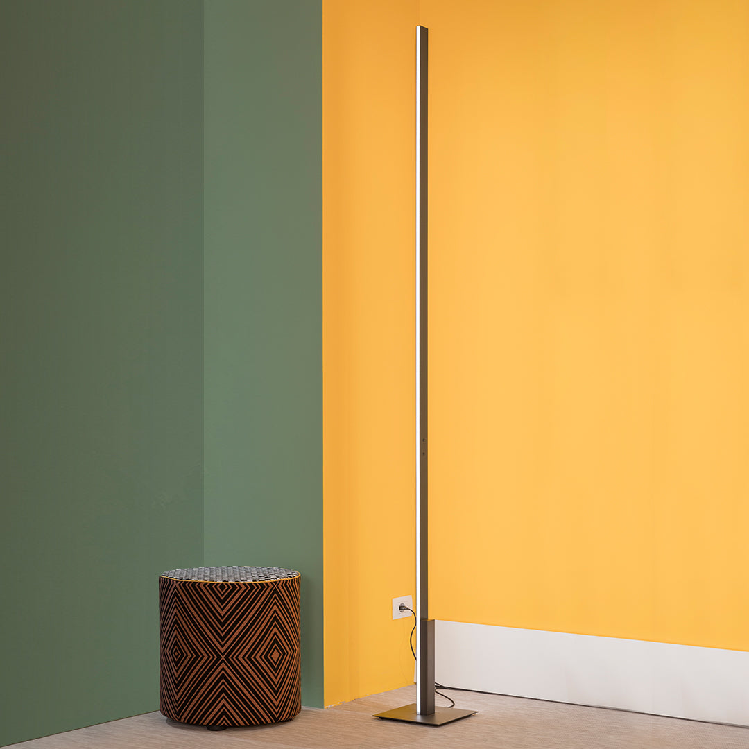 Floor lamp - Fly / Brushed bronze-nickel  / 25 x 190H