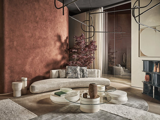 Haumea L Coffee Table White