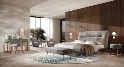 Amelie Hand-Braided Leather Bed 200