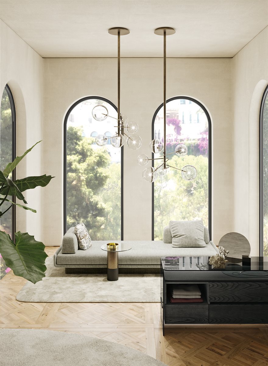 Haumea S Coffee Table Brass