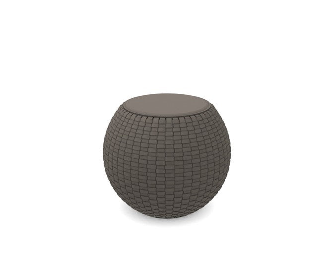 Coffee Table - Bongo TB2 / Beige / Saddle Leather 08 / D55 x 45H