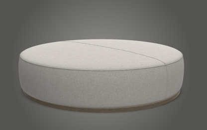 Brons Ottoman Off White Was AED 13,230