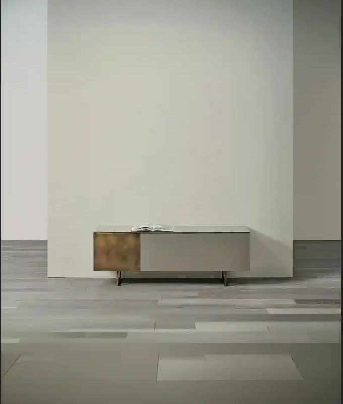 Ruben Cabinet L Bronzed Brass