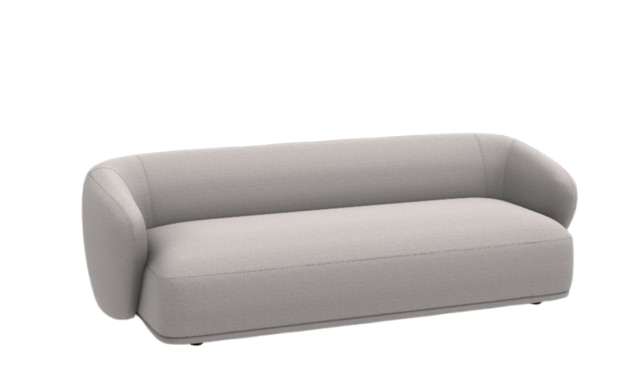Sofa - Rene / Beige / Fabric Fisolo 01 / 243 x 107 x 73H / Seat 46H