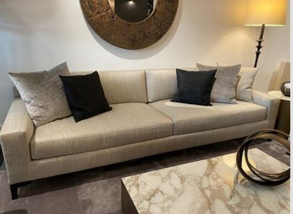 Sofa - Prince / 272 x 95 x 81H / Seat 46H / Grey / Fabric Gruaro 01