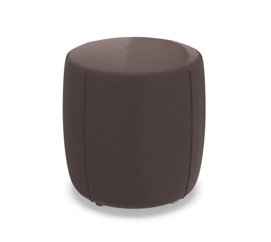 Charlot Round Ottoman pink Was AED 7,350