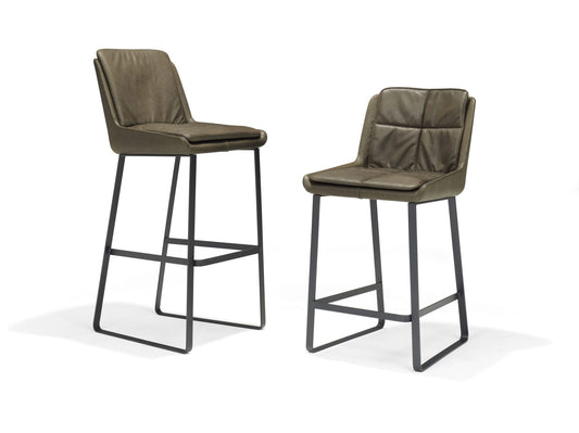Cambria Bar Stool Grey Angler Fumo