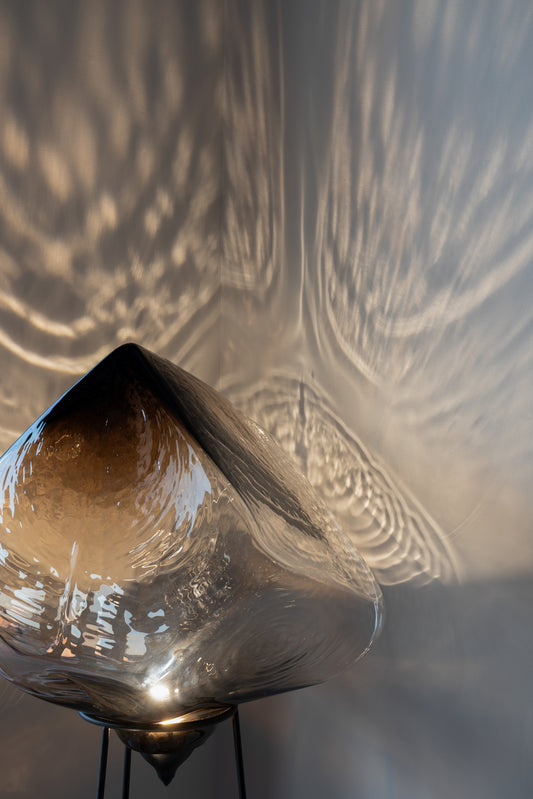 Cubo Floor lamp Smoked Brown