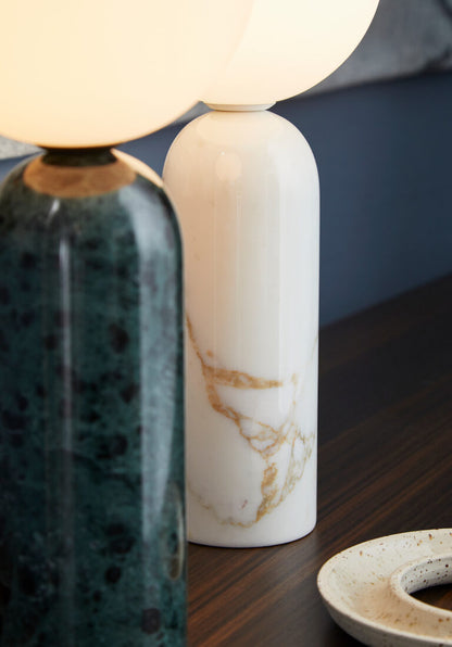 Emma Table lamp White Calacatta marble