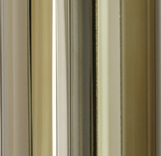Tratto Vertical Pendant Gold