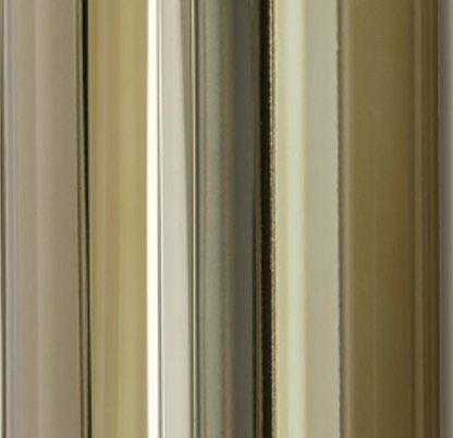 Tratto Vertical Pendant Gold