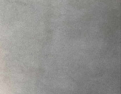 Vega Beige Armchair Taupe Leather Brass base