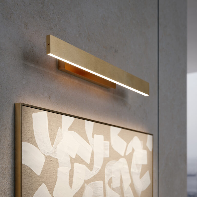 Fly Picture Wall Light Brushed bronze-nickel