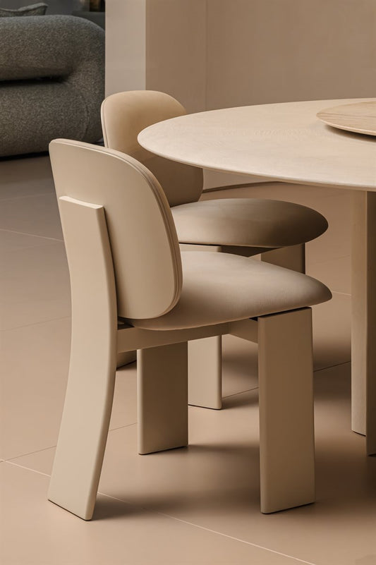 Saki Dining Chair Off White