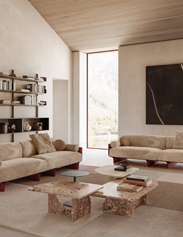 Chantal Side Table Rosa