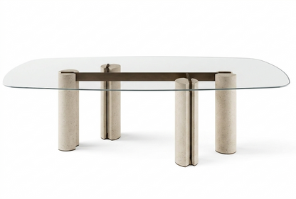 Simpodio Dining Table Ivory 260