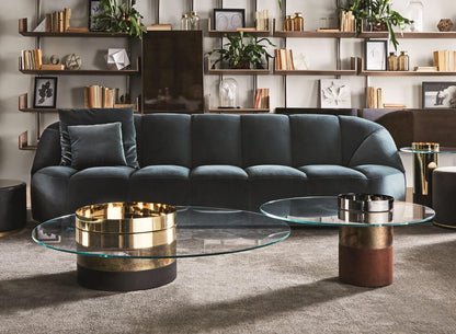 Haumea L Coffee Table Brass