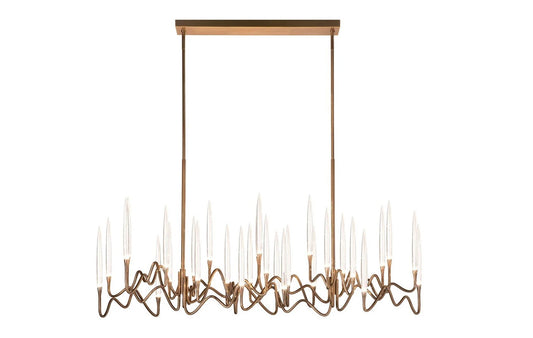 Il Pezzo 3 Chandelier Matt Light Bronze 30 light