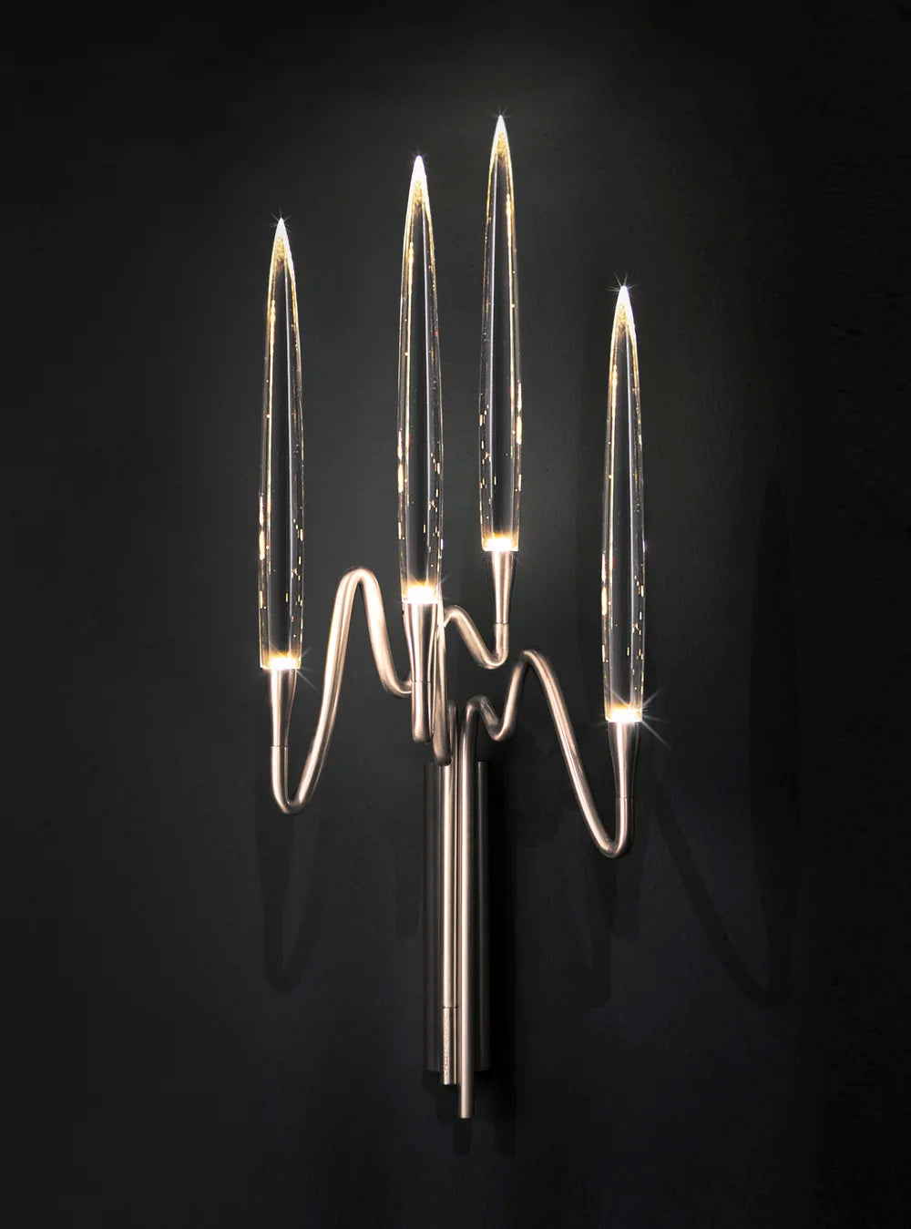 Il Pezzo 3 Wall Light Satin brass