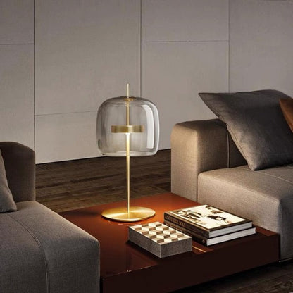 Jube LT Table lamp Smoky Transparent Matt gold