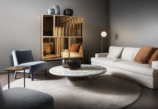 Leon D130 Coffee Table Calacatta Gold
