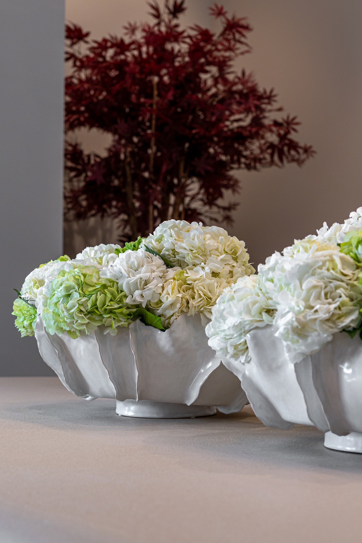 Lily Low Bowl Champagne