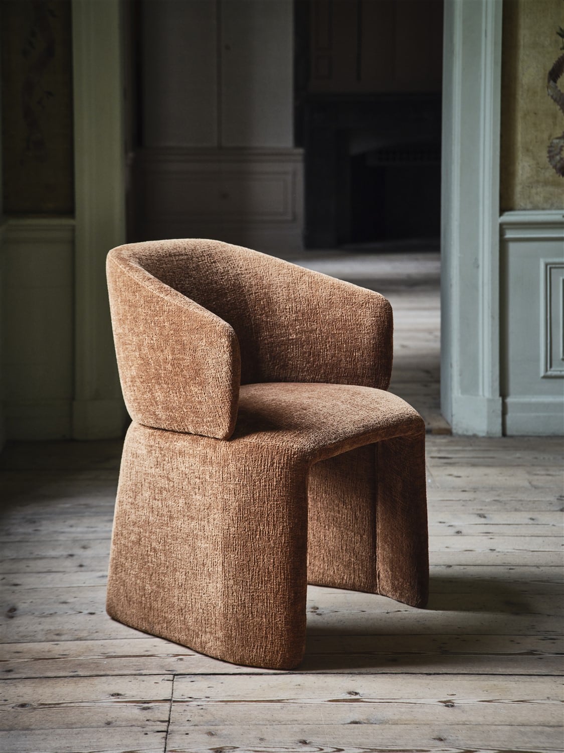 Icarus Dining Chair Upholstered Boucle