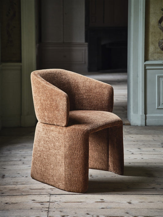 Icarus Dining Chair Upholstered Boucle