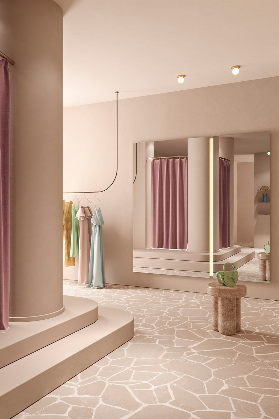 Luna Light L Rectangle Mirror 200