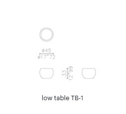 Bongo Open Air Coffee Table TB1