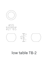 Bongo Open Air Coffee Table TB2
