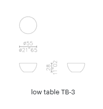 Bongo Open Air Coffee Table TB3