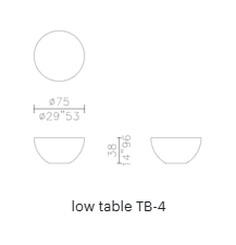 Bongo Open Air Coffee Table TB4
