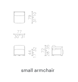 Claud Open Air Armchair