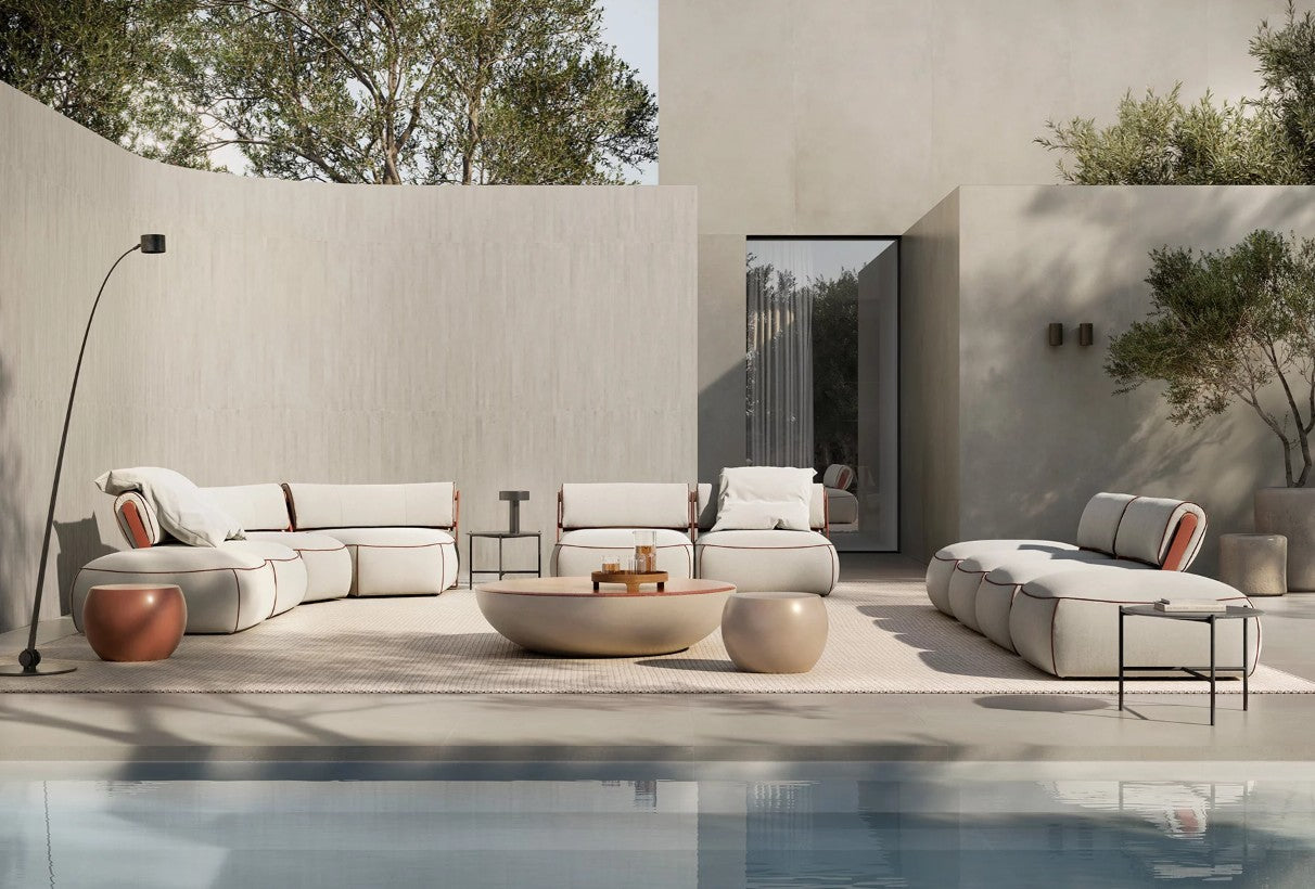 Vincent Open Air Round Sofa