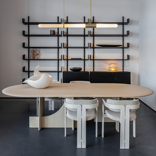 Dining Chair - 0414  / Sabbia del Nilo / Infinity Ecru 008