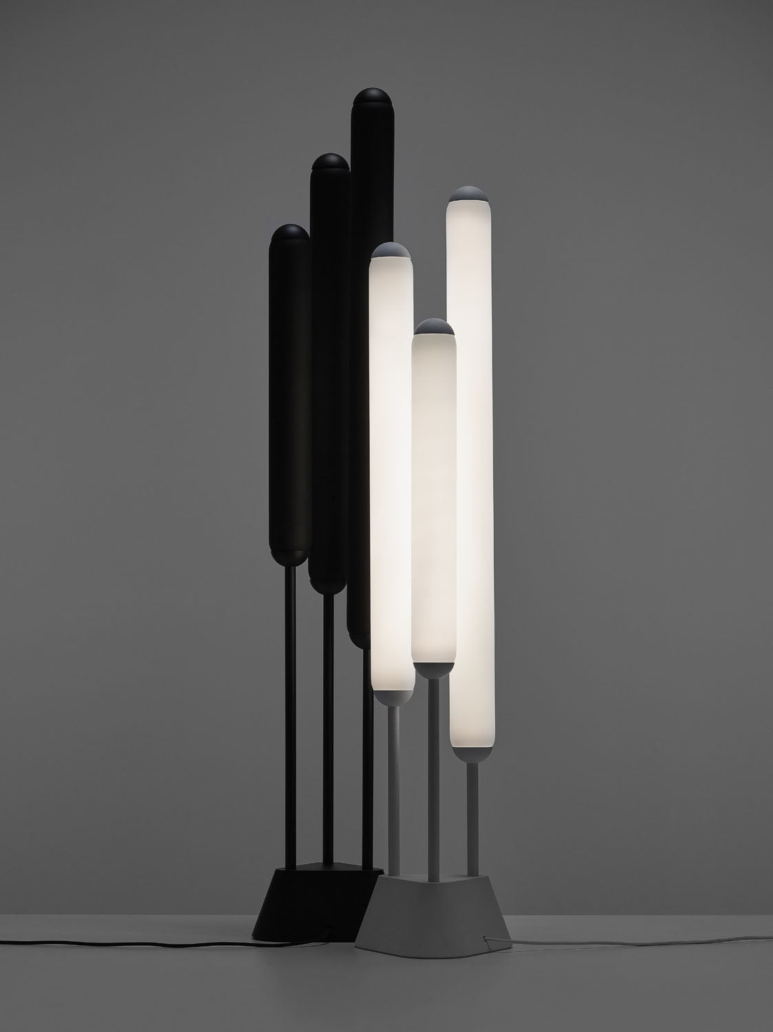 Puro Floor lamp Triplex Opal