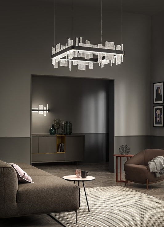 Ribbon Pendant 80 Black