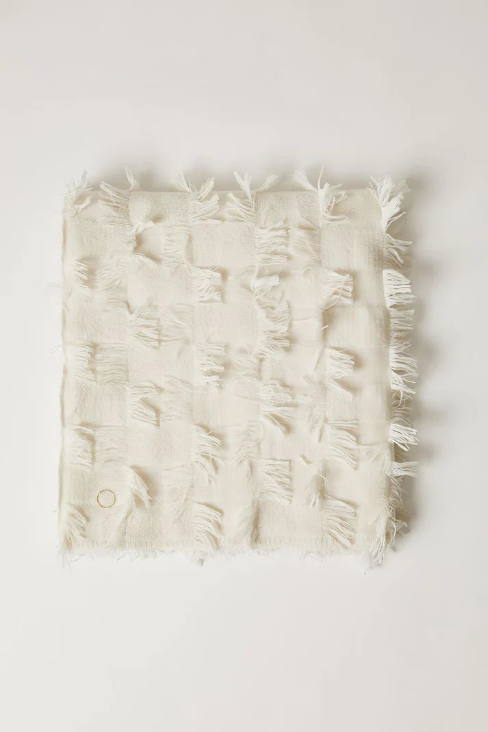 Throw - Seren  / Ivory / 180 x 120 / Cashmere