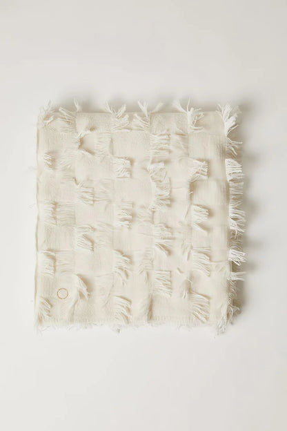 Throw - Seren  / Ivory / 180 x 120 / Cashmere