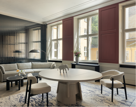 Via Bernina Round Dining Table 160