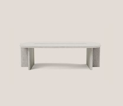 Surfside Drive L Coffee Table Ivory Ash